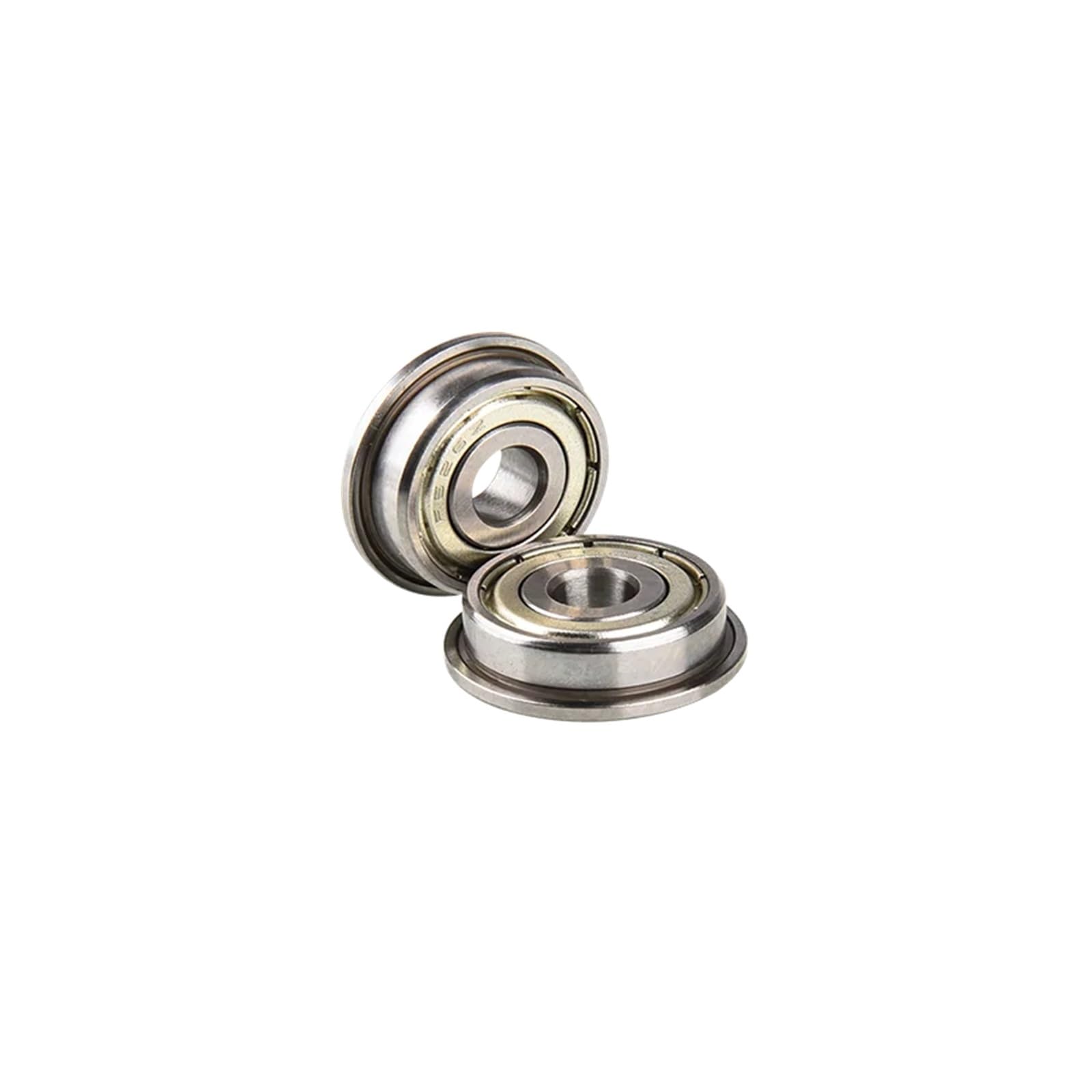 Kleine Lager, 2 PC Rillenkugellager mit Flansch F6200 6201 6202 6203 6204 6205 6206ZZ/2RS(F6203 2rs 17x40x12 mm)