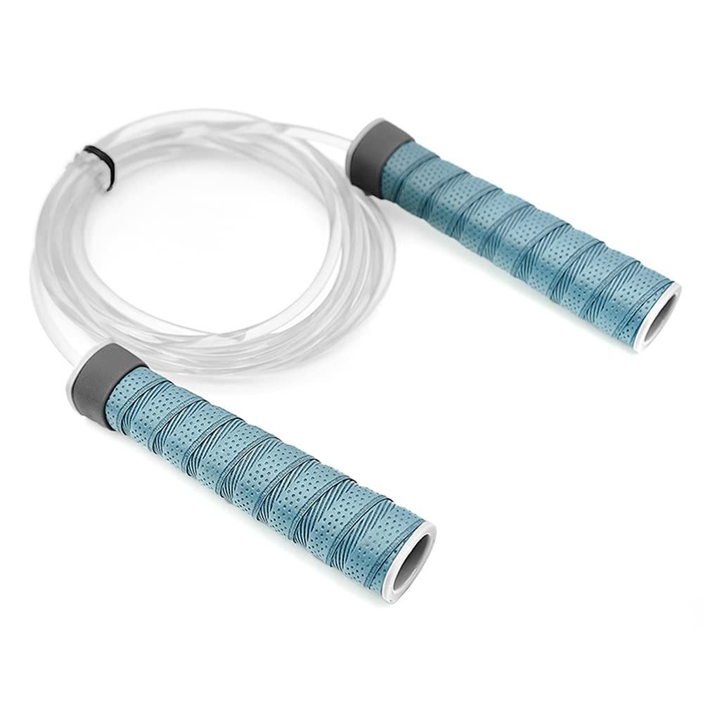 Corde à Sauter Enfants Adultes Utilisation en Extérieur Corde à Sauter Corde De Vitesse Légère en PVC Appropriée pour La Formation Fitness Gym,Bleu