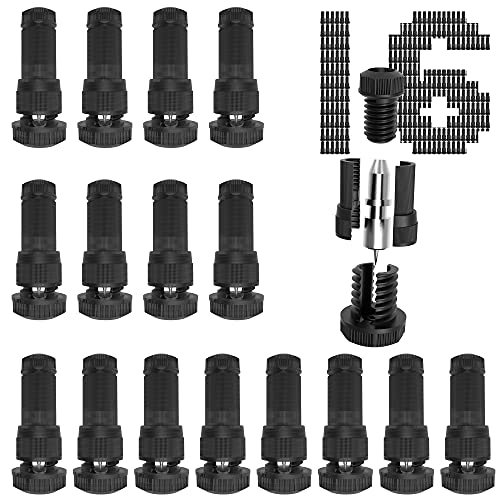 JACKYLED 16-Pack Low Voltage Cable Connectors for Landscape Lighting, Fast Lock 12-16 Gauge Cable Connectors Wire Splices for Yard Outdoor Landscaping Path Lights (Black)