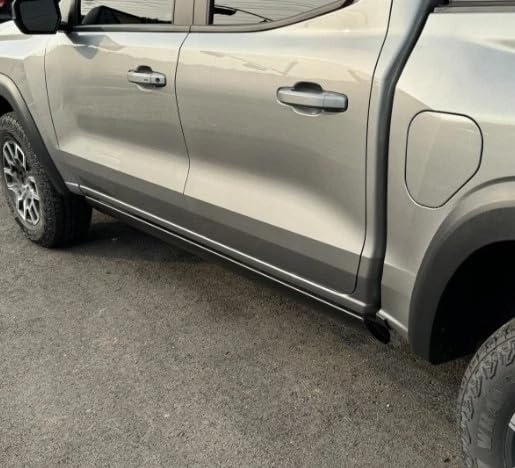 Estribos Eléctricos para Rivian R1S 2022-2026 Negro miniatura 3