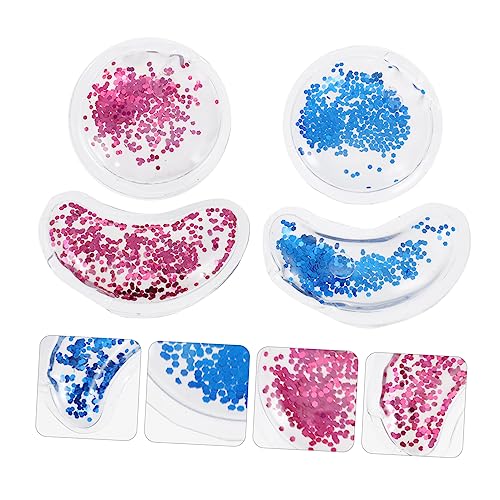 FRCOLOR 12 Peças Almofadas De Gelo Em Gel Sob Os Olhos Almofadas De Gel Adesivos Para Os Olhos Quent