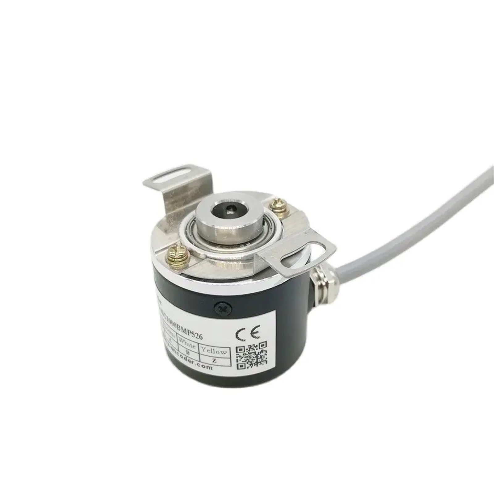 Encodeur rotatif arbre creux éliminez les erreurs d'alignement moteur GHB38 8mm 200ppr