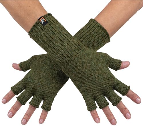 Evolution Knitwear Baby Alpaca Fingerless Gloves – Best fingerless