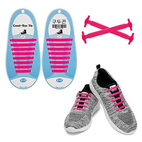 ZOUIQSS Lacci per Scarpe Senza Cravatta per