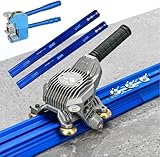 Cortador manual de azulejos, máquina de corte de gran formato con ventosas, cuchillo de empuje de azulejos y alicates para azulejos de cerámica y porcelana