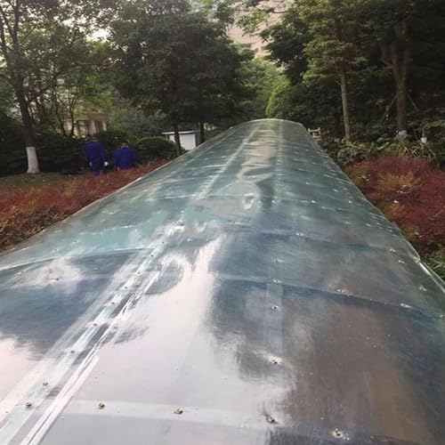 Panneau de toit en polycarbonate pour serre transparente et résistante aux chocs de grêle - 8