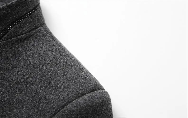 Male Slim Fit Blazers Coats Men Cashmere Blazers Suits Jackets Stand-Up Collar Business Casual Suits Coats4