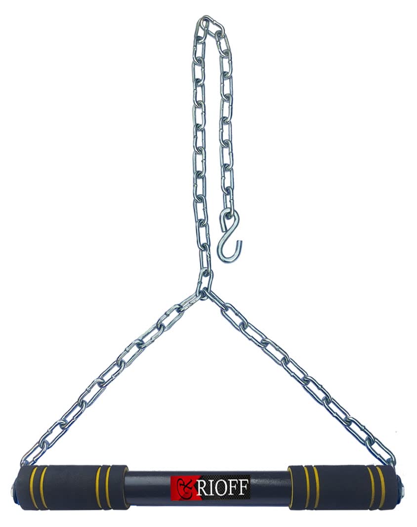 See full amazon price history chart for Rioff® Hanging rod Pull Up Bar for Height Increaser and Pull Exercise with Heavy Chain 4FT Yellow Rioff® Hanging rod Pull Up Bar for Height Increaser and Pull Exercise with Heavy Chain 4FT Yellow (B0BFKX33SW) Amazon Price History, Amazon Price Tracker