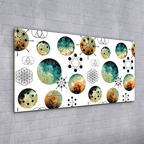 Tableau intergalactic kosmos 100x50cm pour une deco salon moderne et chic