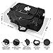 ASA TECHMED Large EMT First Responder Trauma Medical Bag Empty for Home 21x12x9 Inches, Office, School, EMTs, Paramedics, First Responders, Black