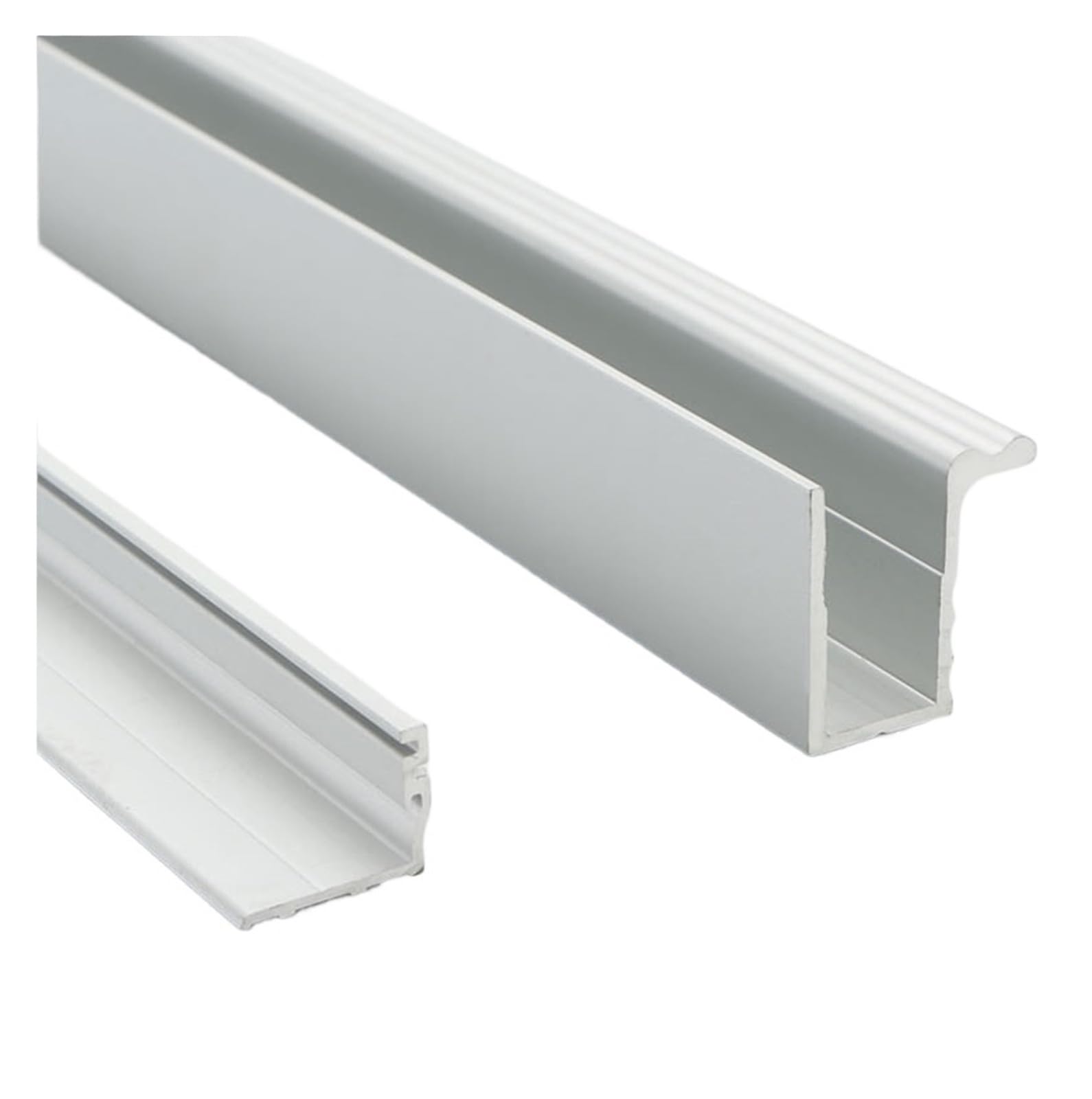 Porte de placard pliante rail supérieur et inférieur alu coulissant