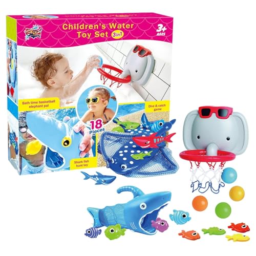 Jouets de bain pour éviter les pleurs des enfants dans la baignoire