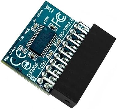 TPM 2.0 Module LPC 20Pin SLB9665 for Gigabyte Motherboard GA-X99-UD4, GA-X99P-SLI,GA-H170-HD3,GA-H110M-DS2 DDR3,GA-H110M-S2,GA-H110M-S2PH Compute Securely Bus Header Key