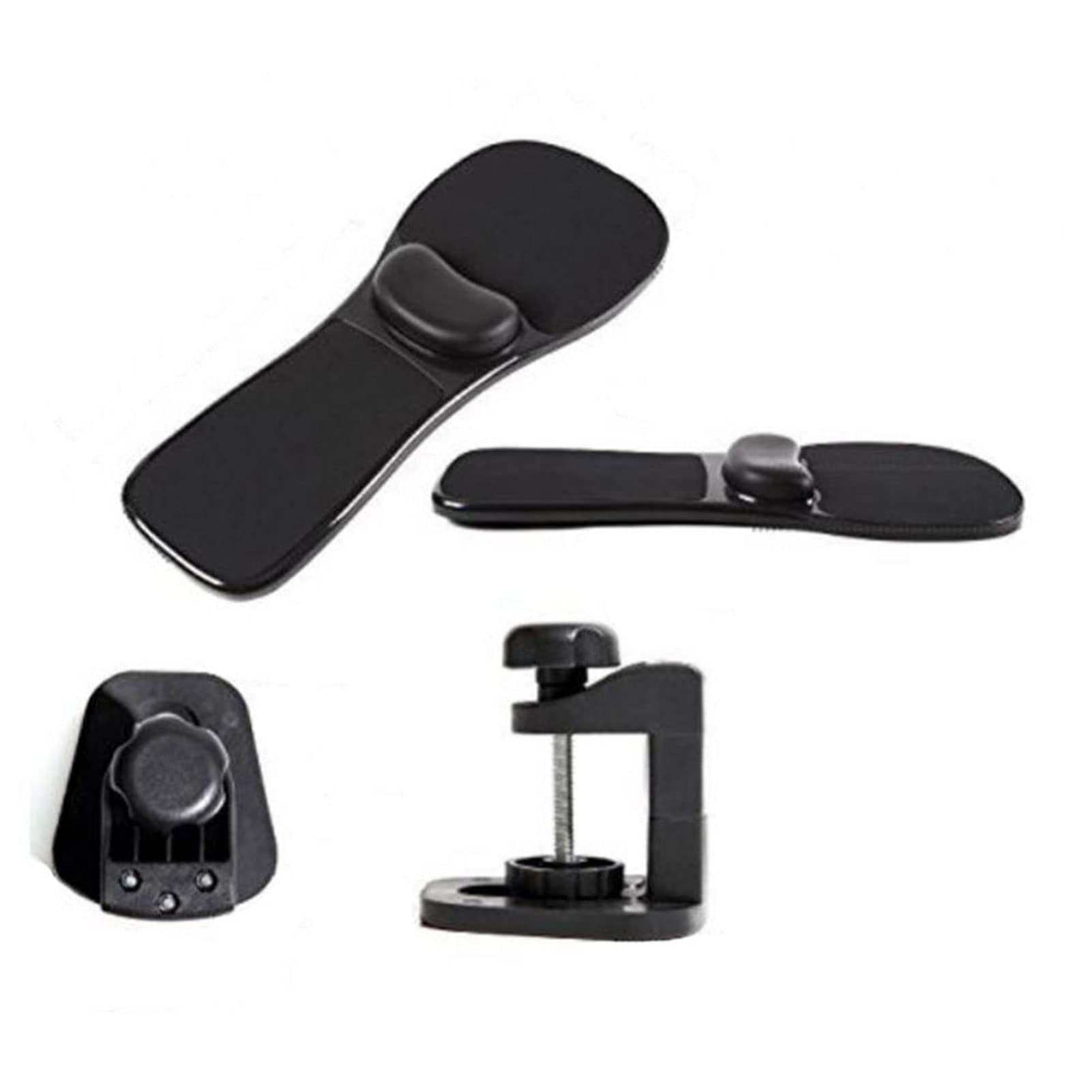 Computer Bracciolo Pad Poggiapolso Braccio Regolabile Staffa di Supporto for Casa E Ufficio,Supporto Ergonomico for Il Gomito del Braccio del Mouse,180 ° Regolabile
