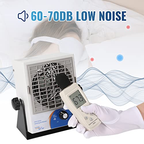 Hanchen HT-164 Ionizing Air Blower New Dc Type Anti Static Ionizer Electro-Static Discharge Ionizer Static Fan Electrostatic Elimination Discharge Static Ionizer thumb #6