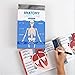 EWAIDI Anatomy Label Lab Workbook, Creative Human Anatomy Busy Book, Physiology Study Tools, 100+ Full-Color Dry-Erase Pages, Perfect Gift for Medical School Students, Doctors, Nurses(Blue)