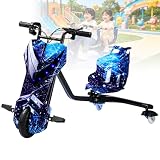 URJWAN Triciclo A BateríA Drift Trike, Soporta hasta65 KGVehíCulo EléCrico Desde 8 AñOs 6-Inch-E