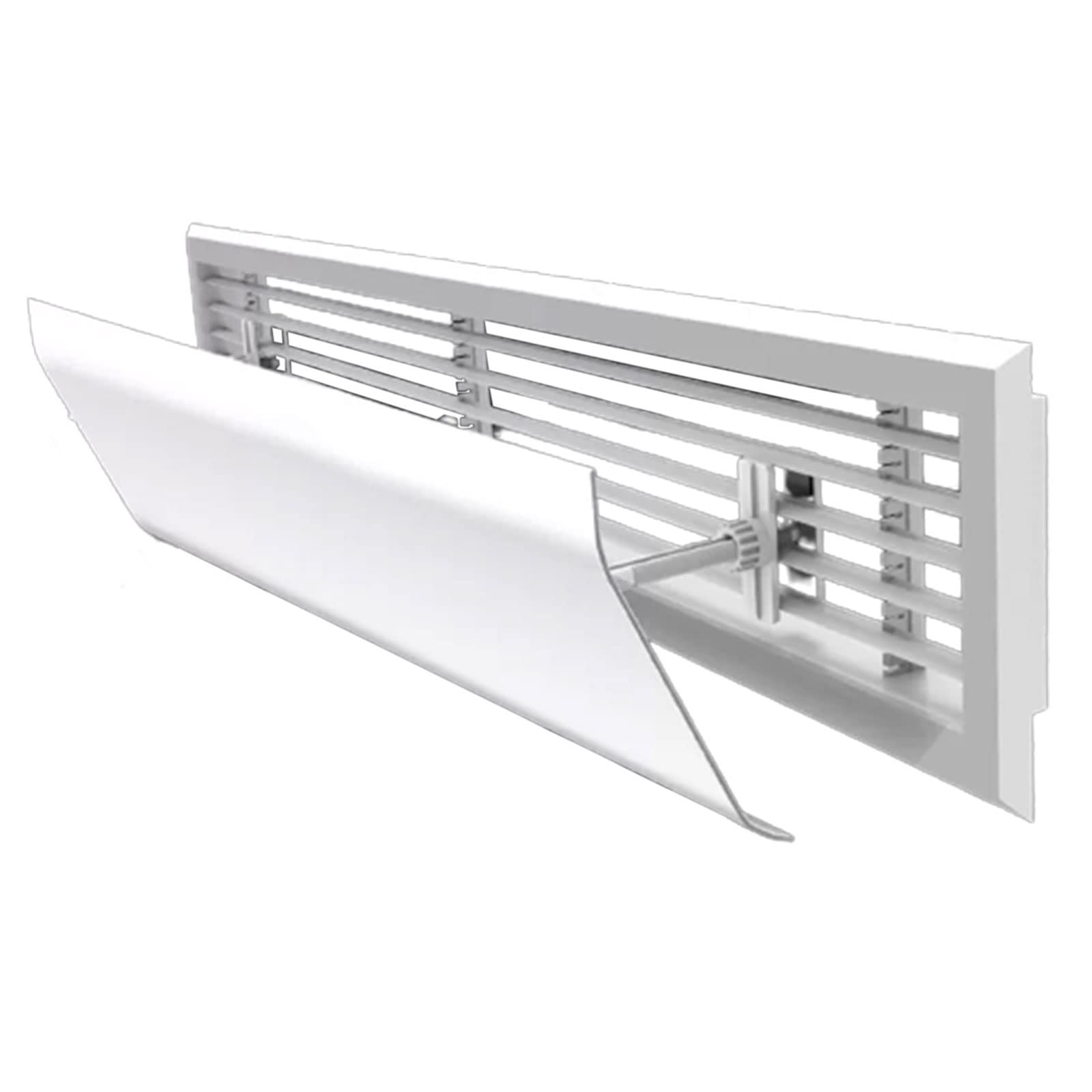 Deflettore Condizionatore Universale Materiale Dells'ABS, Regolabile Parabrezza Aria Condizionata Scudo del Condizionatore Freddo/Calda, Prevenire Flusso Diretto di Aria Aria (Size : A-20 * 90CM)