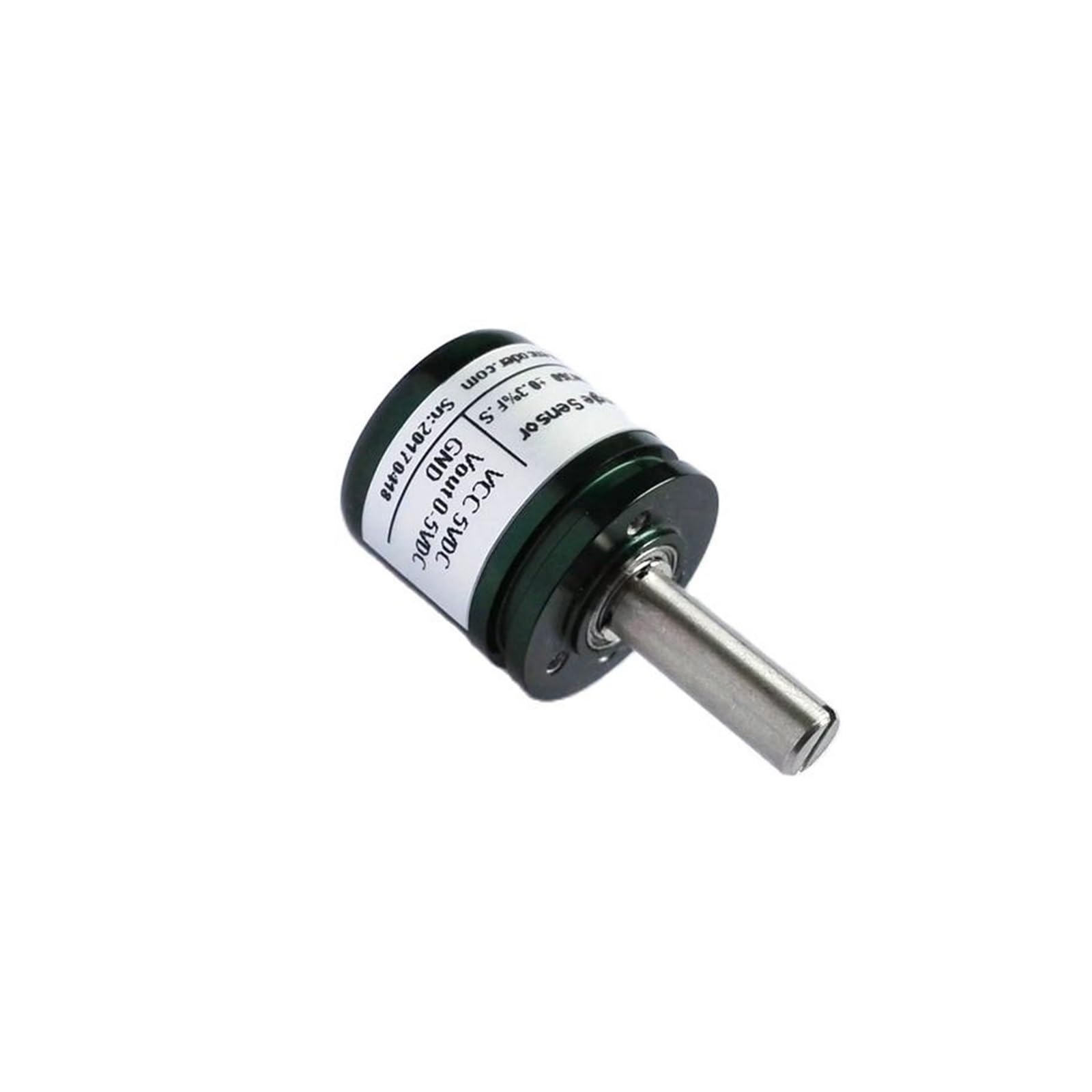 Codificadores de transductor de presión P3022-V1-CW360 Potenciómetro analógico sin Contacto de 360 ​​Grados Sensor de posición de ángulo de Efecto Hall Codificador magnético Salida de 0-5 V