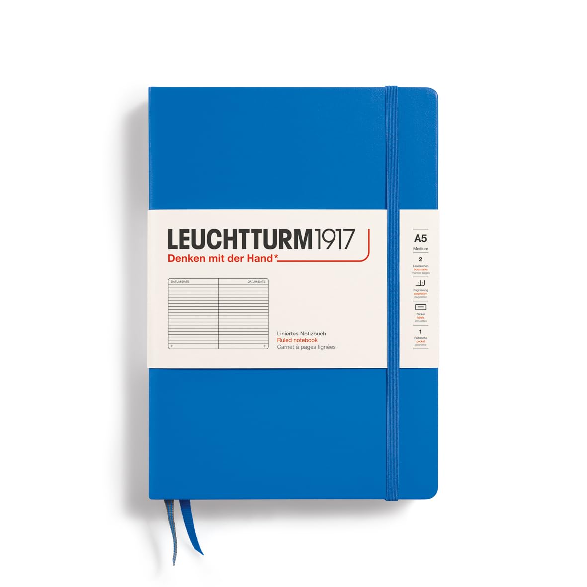 Amazon.com : LEUCHTTURM1917 - Notebook Hardcover Medium A5