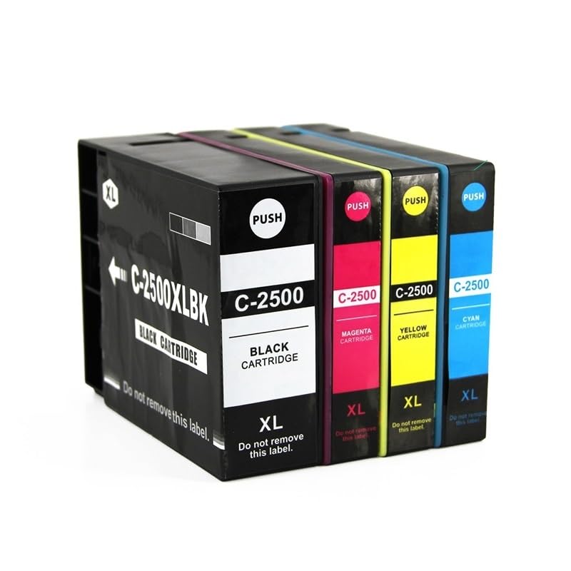 4 x pgi2500 2500xl kompatybilny wkład z atramentem do drukarki pgi 2500 MAXIFY iB 4050 MB 5050 5350 MB5150 MB5155 MB5455