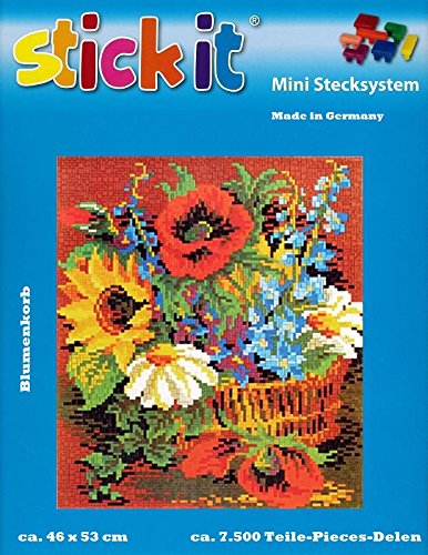 stickit Mini Stecksystem Blumenkorb ca. 7.500 Teile Nr. 41133