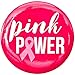 BLUE PANDA Breast Cancer Awareness Pins - Survivor Support & Surviving Breast Cancer Pins - Secure Clasp & Nurses Buttons for Chemo - Pack of 24, 6 Designs, 2.25