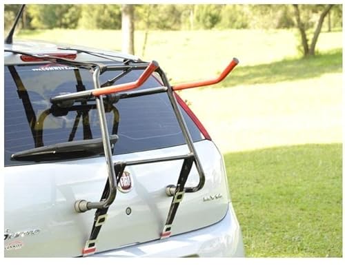 Suporte Veicular Compacto para 2 Bicicletas Transbike Mini + 2 Pares de Abraçadeiras Altmayer
