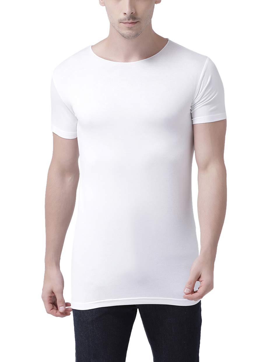 Tinted Men's Solid Slim Fit T-Shirt