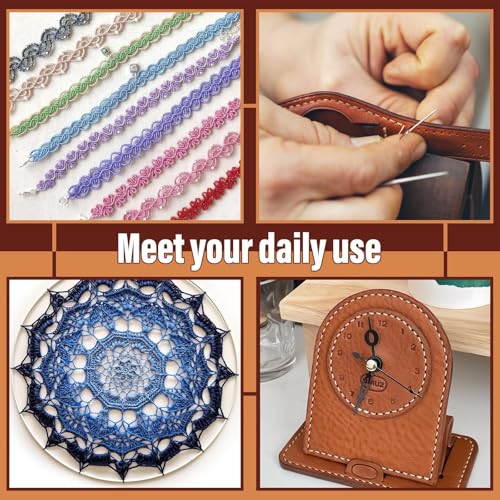 54 Yards 0.55mm Round Waxed Thread