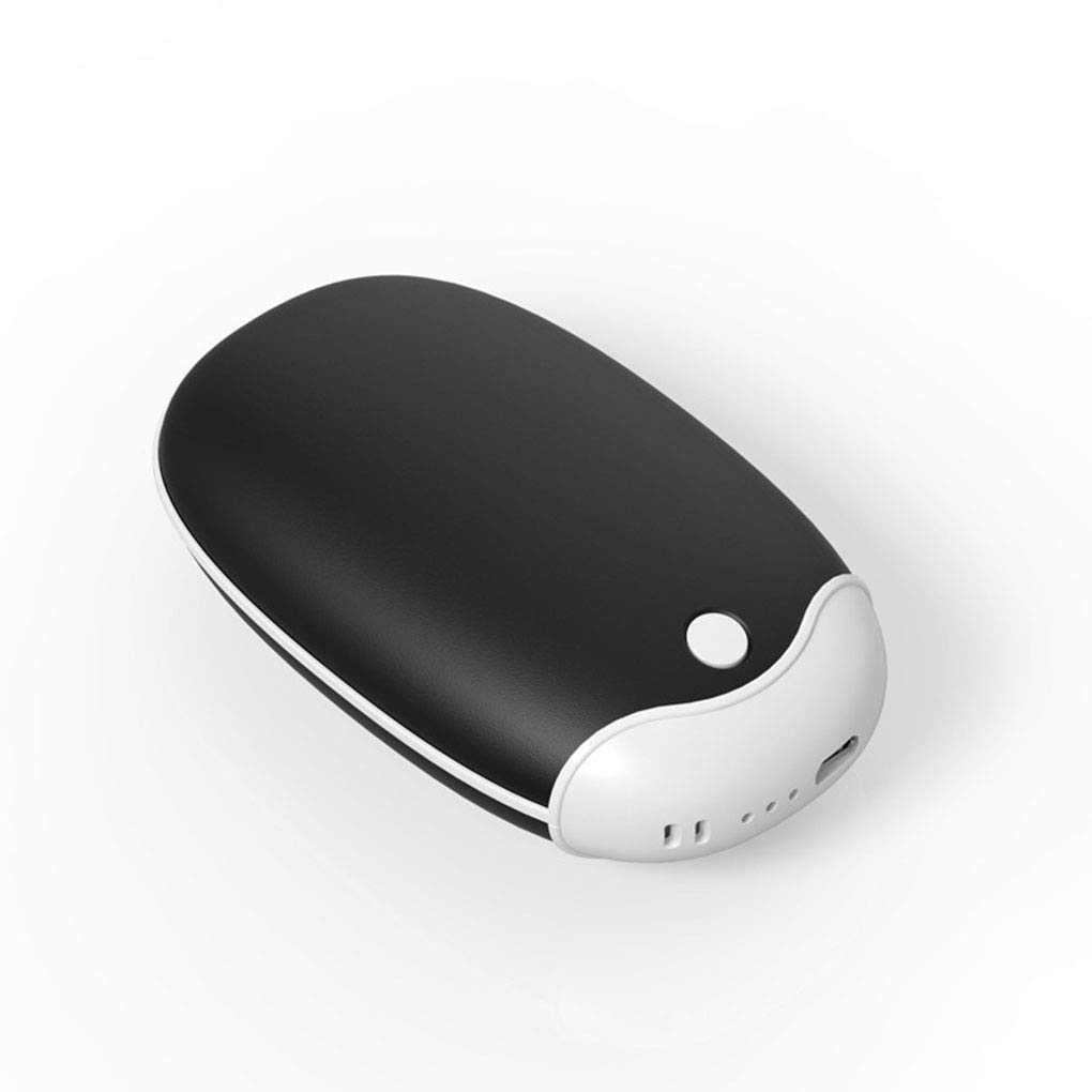 Scaldamani 2 in 1 Ricaricabile, scaldamani Elettrico a Doppia Faccia, Power Bank Portatile, Regalo Invernale Ideale per Sport Indoor e Outdoor Power Bank