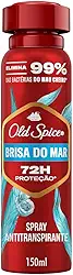 Desodorante Antitranspirante Old Spice Aerossol Brisa do Mar 150 ml