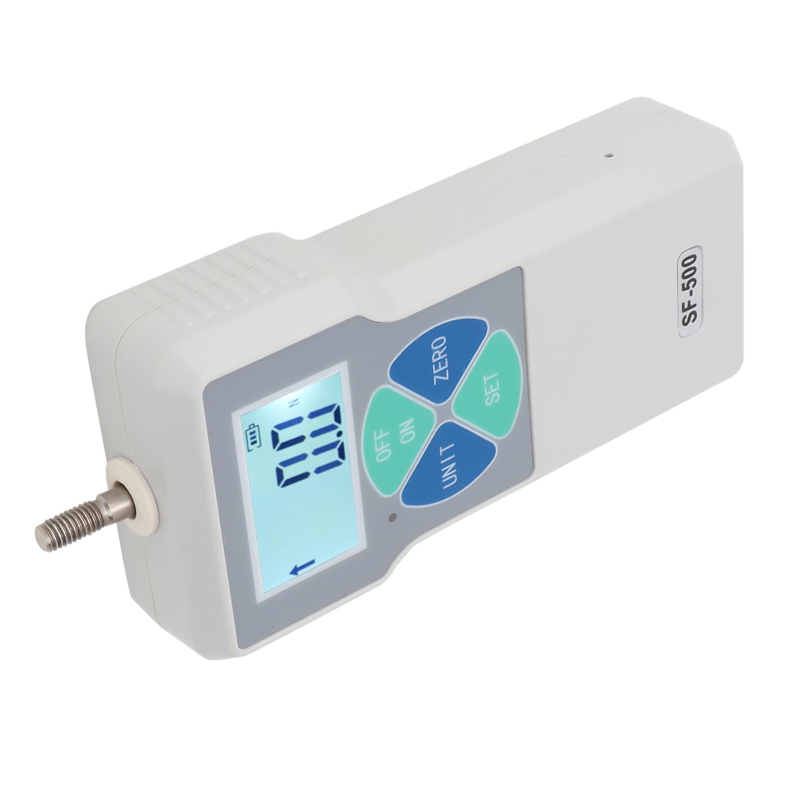 Jauge de Force Numérique SF-500, Jauge de Force Portable 500N 100-240V avec Batterie au Lithium 3,7V (Prise UE)