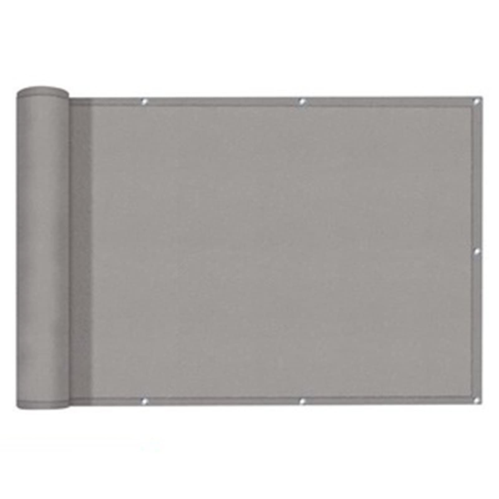 KLGFBDC Heavy Duty Privacy Screen Fence0.9x6m Light Gray Mesh Shade Net Cover for Outdoor Garden Backyard Patio BalconyDurable WeatherResistant Privacy Protection
