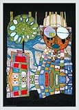 Rahmung: hochwertiger Alu Rahmen mit Kunstglas.