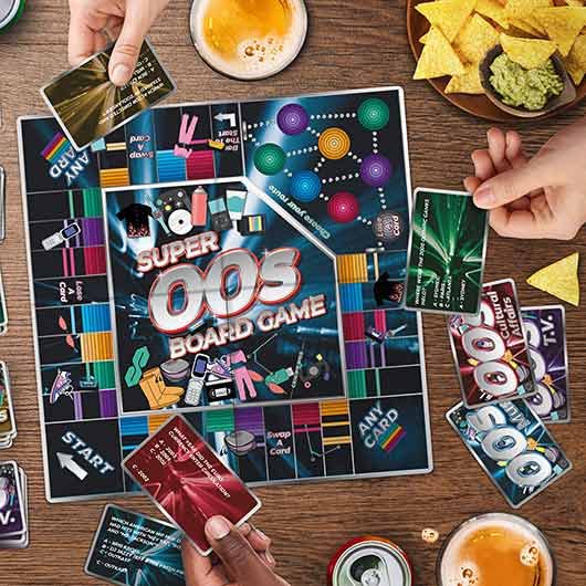 Gift Republic Super 00's Board Game, Multi Coloured, One Size (GR670051) - Image 2