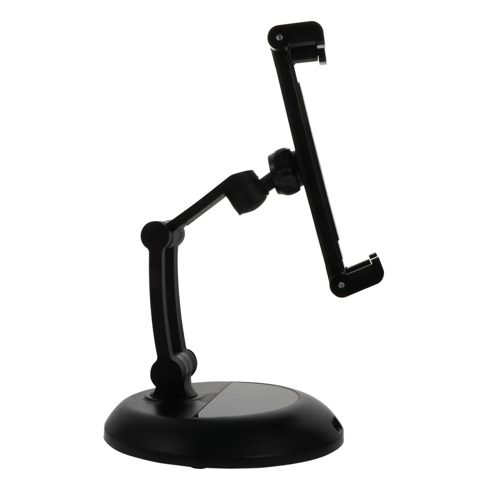 1 Pieza Soporte de Escritorio para Teléfono y Tableta de Soporte Estable y Antideslizante para Uso Casa y Oficina Color Negro