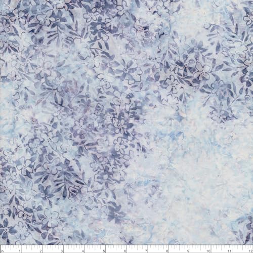 Timeless Treasures Tonga Mountain Meadow Spring Blossom Mist, Fabric by The Yard