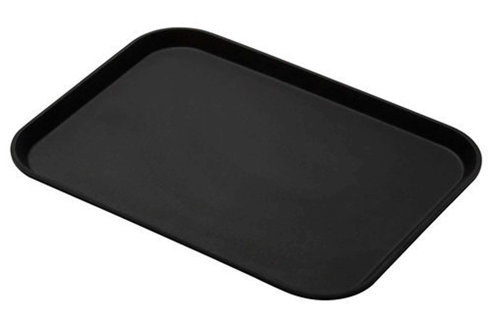 HAINE Non-Slip Rubber surfaced Rectangular Serving Tray, 14" by 18" 1