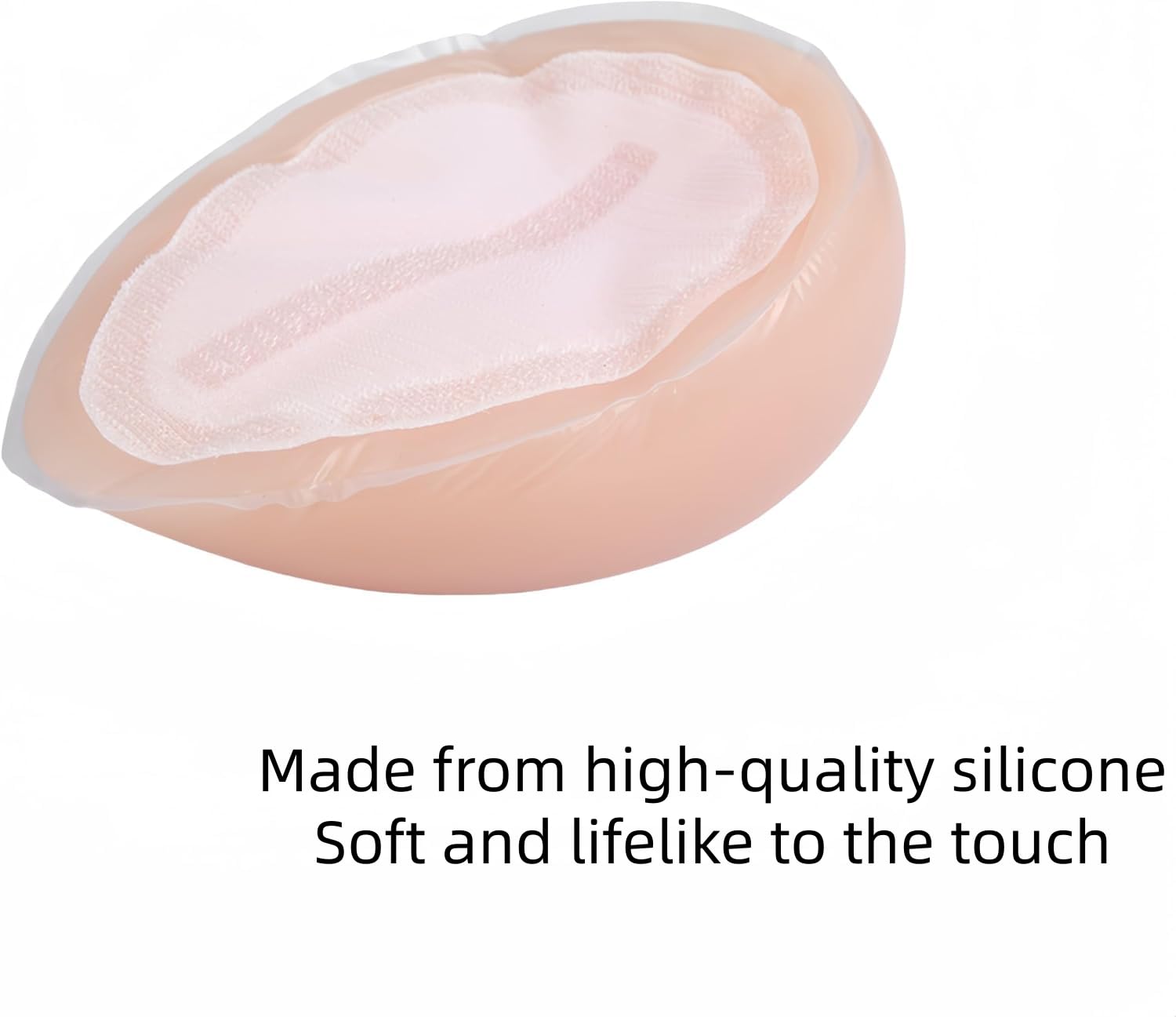 Kit de prothèse Mammaire en Silicone pour Daki Housses d'oreiller pour Le Corps Anime, Forme de Goutte d'eau avec Housse d'oreiller pour Le Corps étreignant 160x50 cm, (B Cup, 600g/paire)