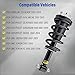 AIRSCYSSO 580-435 19353951 580-433 19300066 Front Shocks Absorber Struts Assembly Electromagnetic Suspension For CADILLAC ESCALADE CHEVROLET TAHOE SUBURBAN YUKON XL 1500 2007-2014