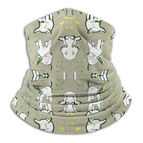 Baby Goats Seamless Face Mask Bandanas, Multifunctional Neck Gaiter Shield Scarf for Sport