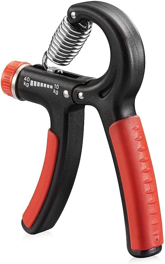 Image of Fitfix Adjustable Hand Grip Strengthener, Hand Gripper for Men & Women for Gym Workout Hand Exercise Equipment to Use in Home for Forearm Exercise, Finger Exercise Power Gripper (10-40 Kg) Black