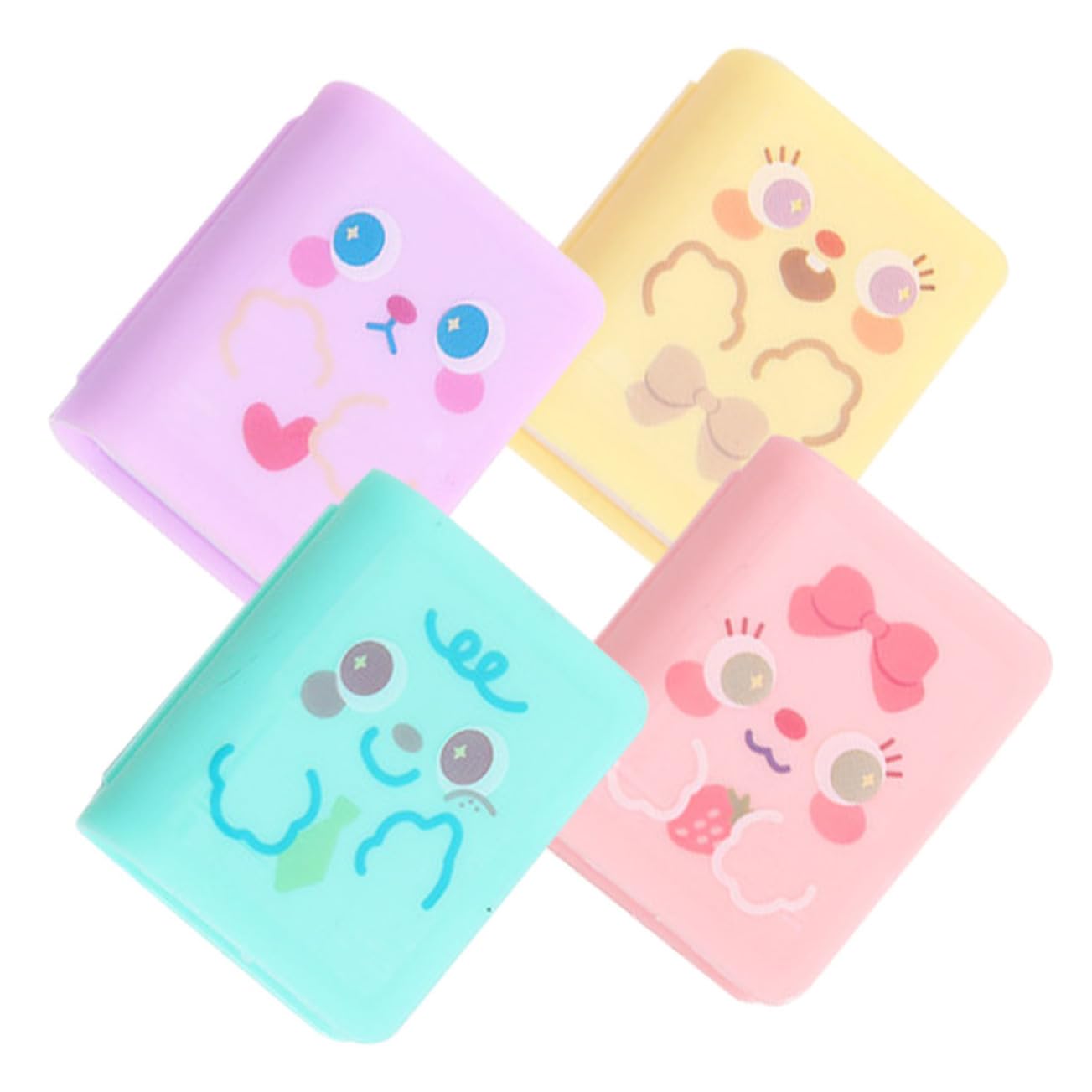 Tofficu 5 Ensembles Taille-crayon Taille Crayon Aiguiseurs Enfants Des Crayons Bureautique Accessoires School Supplies Aiguilles De Crayon Papeterie Plastique 4 Pièces * 5