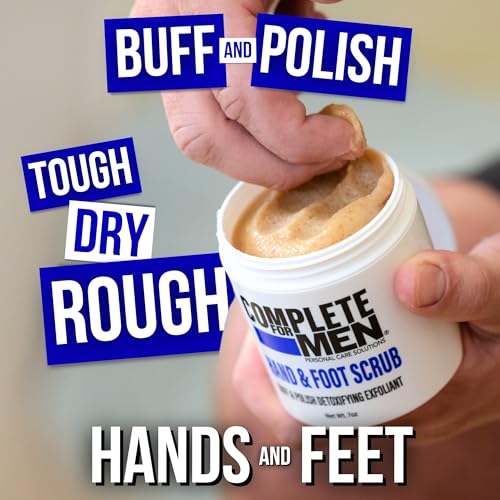 hand and foot scrub exfoliating feet hand exfoliant sugar scrub for dry skin moisturizing rough skin remover ideal for hands and feet care scrub for men