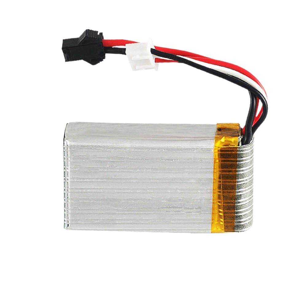 7 4V 700MAH 25C LiPO compatibile con aereo RC e modelli di droni 603048 PACCHETTA ALIMABILE RICARICABILE PER AIRCRAFT ARIL(Red Connector)