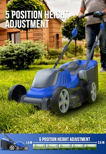 Wild Badger Power WB40V18PLM Lawn Mower 40V Brushless 18' Cordless, 5 Cutting Height Adjustments Electric Lawn Mower thumb #3