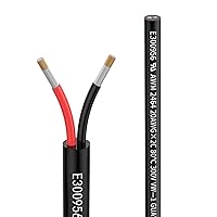 Vista 33 de Cable eléctrico de calibre 14 y 4 conductores, cable de extensión de 4 núcleos 20 pies UL2464 DC 5V/12V/24V/300V, cable de cobre estañado trenzado