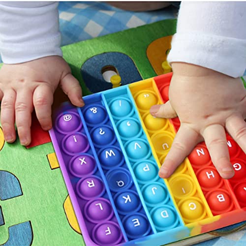 Ak-Ship 2 In 1 Fidget Toys, Abc Learning And Educational Toys, Poppers Fidget Toys,Ak-Ship Stress Relief thumb #4