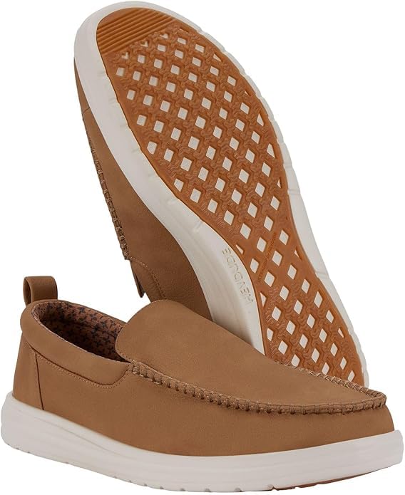 Image of HEYDUDE Men's Paul Loafer (Walnut, US Footwear Size System, Adult, Men, Numeric, Medium, 8)